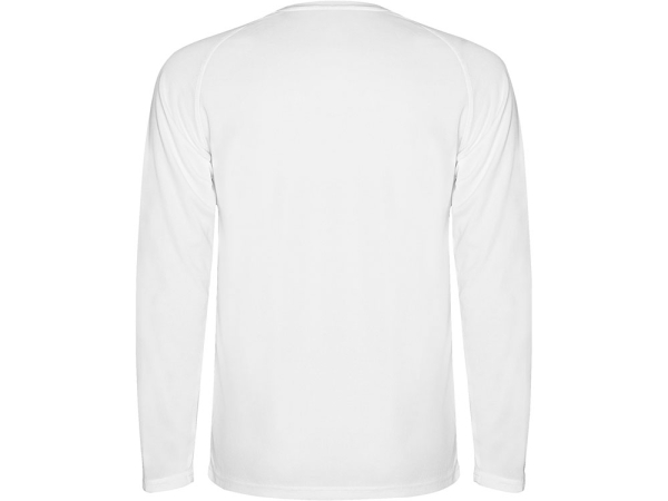 Футболка "Montecarlo " мужская с длинным рукавом, белый