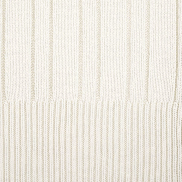 Шарф Knit Beat, белый (молочный)