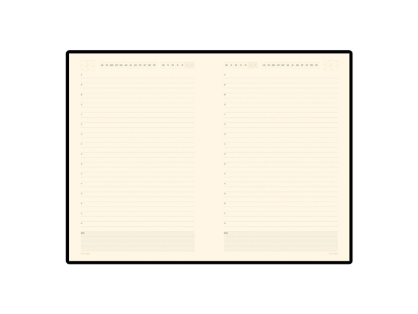 Ежедневник А5 недатированный «Monaco», оранжевый