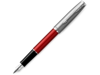 Перьевая ручка Parker Sonnet Entry Point Red Steel CT, перо: F, цвет чернил: black, в подарочной упаковке Перьевая ручка Parker Sonnet Entry Point Red Steel CT, перо: F, цвет чернил: black, в подарочной упаковке