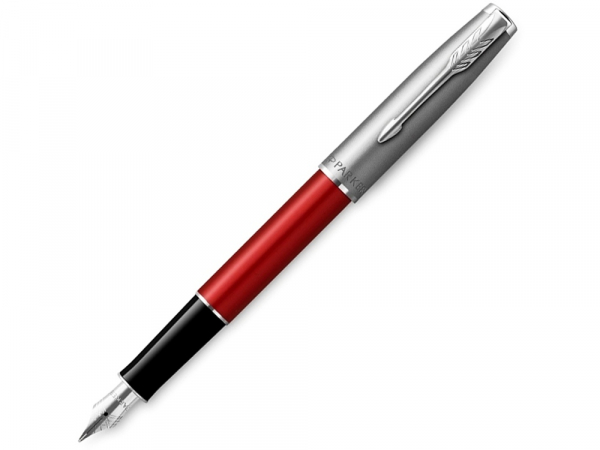 Перьевая ручка Parker Sonnet Entry Point Red Steel CT, перо: F, цвет чернил: black, в подарочной упаковке