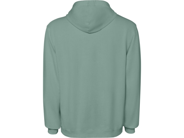 Толстовка с капюшоном «KENIA» унисекс, сине-зеленый выстиранный