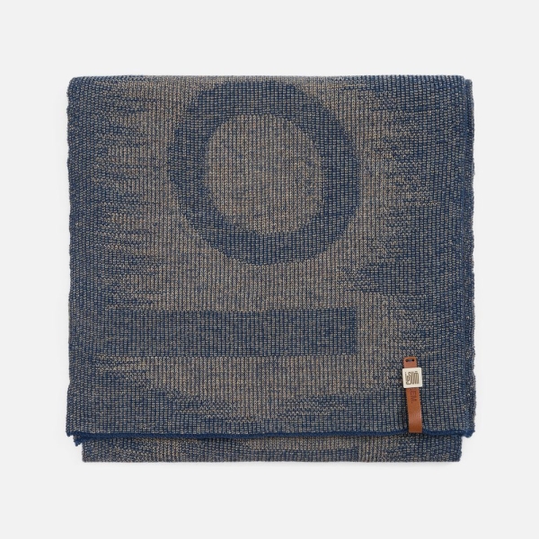 Шарф Denim XXL на заказ, полушерсть