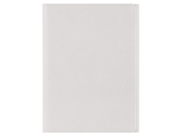 Обложка на магнитах для автодокументов и паспорта "Favor", белая