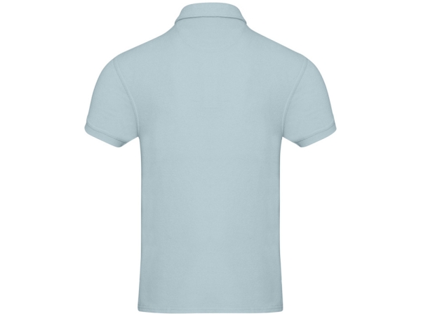 Рубашка поло унисекс "Akoya" из переработанного махрового материала - Cloud Blue