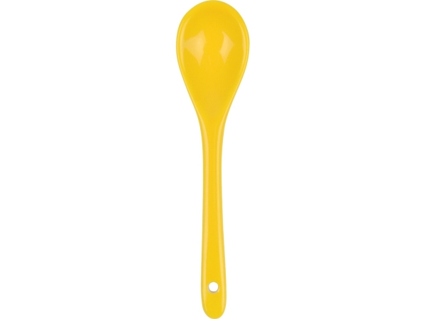 Кружка «Авеленго» с ложкой, белый/желтый