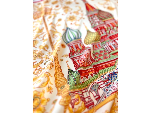 Платок "Собор Василия Блаженного"