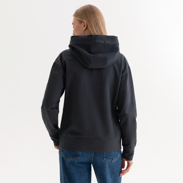 Худи с капюшоном, унисекс ALEX антрацит, размер XXL