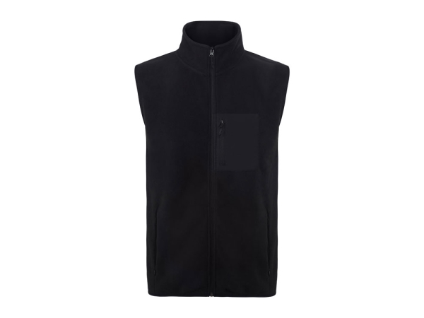 Жилет флисовый «Trondheim» унисекс, черный
