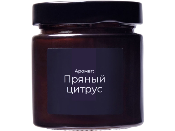 Свеча в стеклянной банке, ароматическая