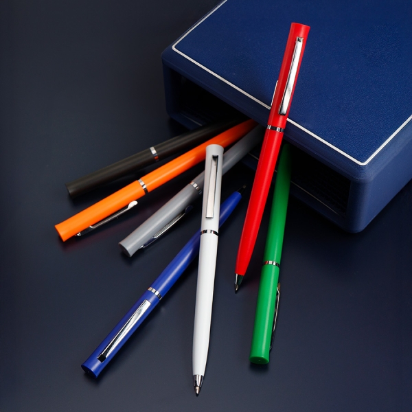 Ручка шариковая  N10, зеленый, пластик, металл