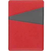 Картхолдер Dual, серо-красный Картхолдер Dual, серо-красный