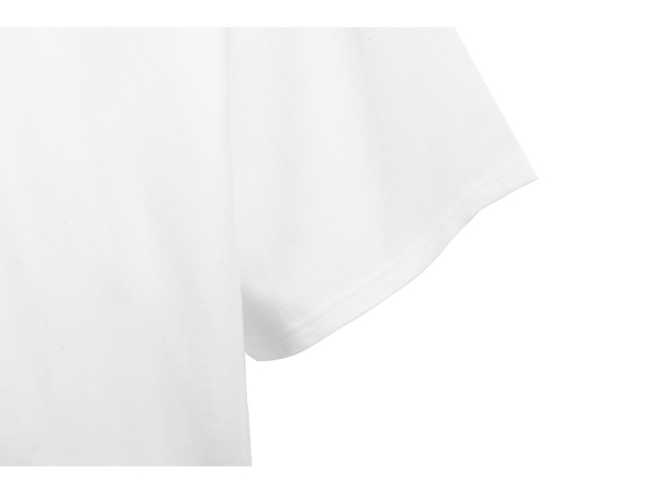 Худи оверсайз с коротким рукавом «Warsaw» унисекс, белый