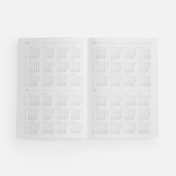 Ежедневник Vivian Metal, недатированный, зеленый