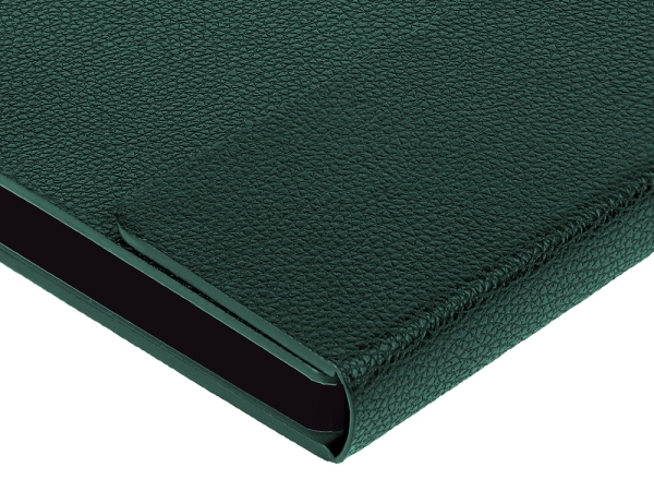 Ежедневник недатированный с магнитным клапаном А5 "Venezia", зеленый