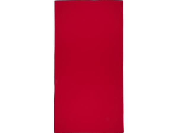 Lucas спортивное полотенце из переработанного полиэстера 70х140 см - Красный