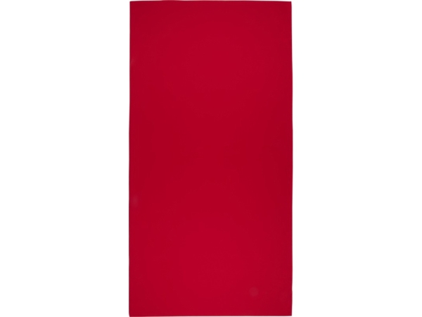 Lucas спортивное полотенце из переработанного полиэстера 70х140 см - Красный