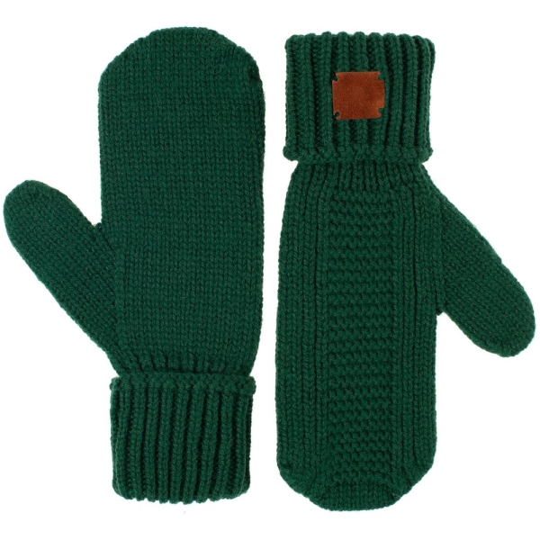 Варежки Brugge, зеленые
