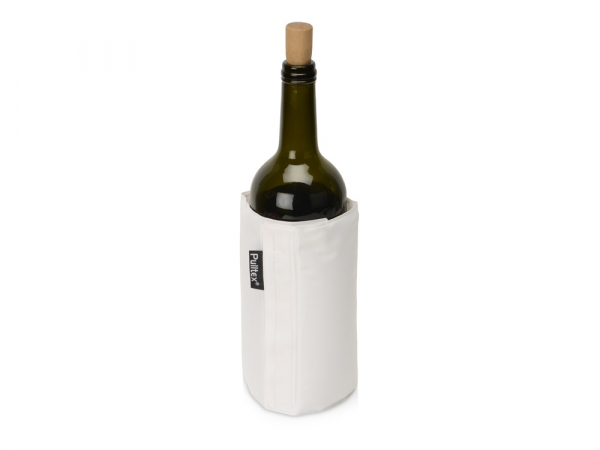 WINE COOLER SATIN WHITE/Охладитель-чехол для бутылки вина или шампанского, белый
