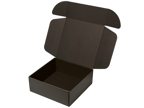 Коробка подарочная «Raven», L, черная, вн. размер 260х260х100 мм.
