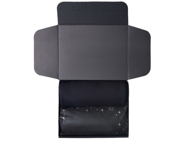 Подарочный набор с пледом, свечой и диффузором, черный