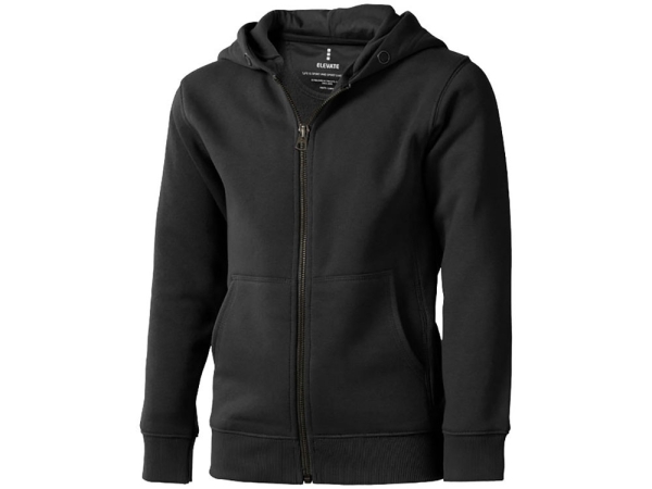 Толстовка Arora детская с капюшоном, антрацит