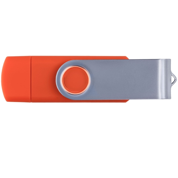 Флешка TWIST OTG Оранжевая 4017.05.16ГБ