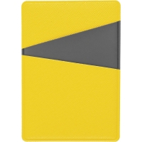 Картхолдер Dual, серо-желтый Картхолдер Dual, серо-желтый