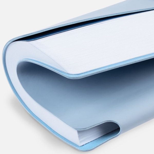 Ежедневник Flexpen Shall, недатированный, голубой