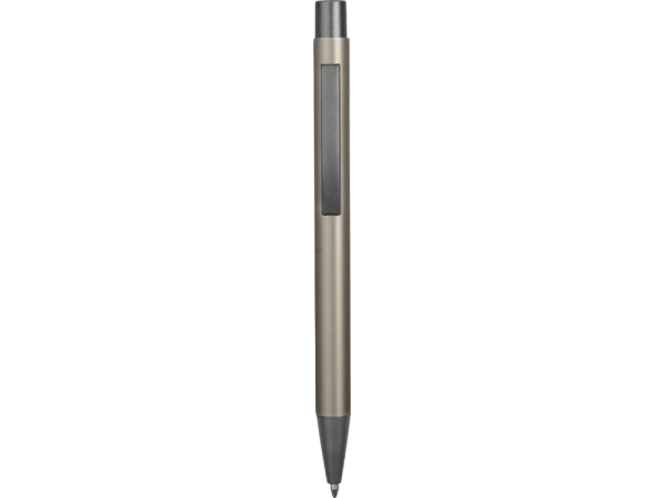 Ручка металлическая soft-touch шариковая «Tender», серо-стальной