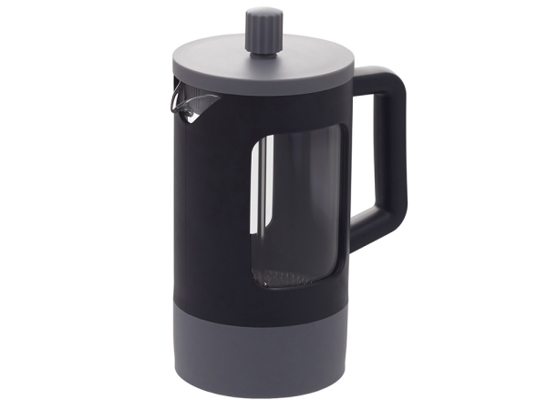 Френч-пресс "Double Tone", черный-серый