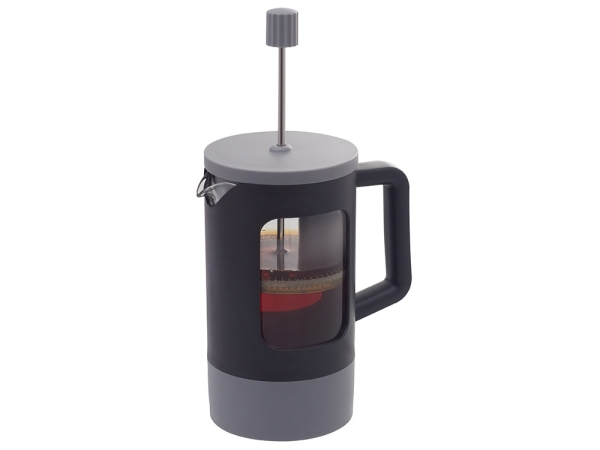 Френч-пресс "Double Tone", черный-серый