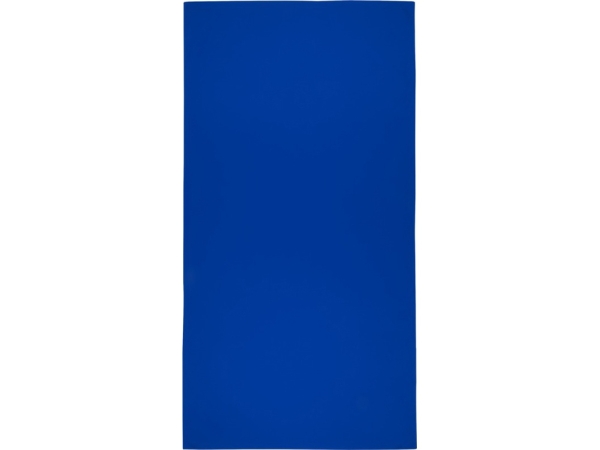 Lucas спортивное полотенце из переработанного полиэстера 70х140 см - Ярко-синий