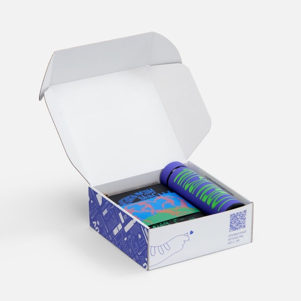 Коробка самосборная Capper Light с печатью на заказ