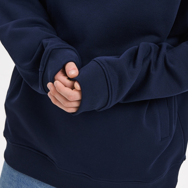 Худи оверсайз унисекс FUSION, темно-синий, размер M/L