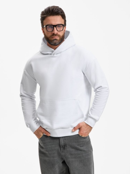 Худи унисекс оверсайз Daylero, белое