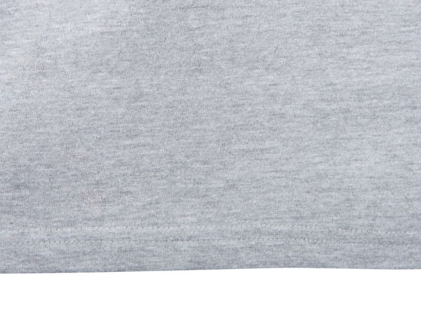 Футболка из френч терри «Warsaw» унисекс 220гр, серый меланж