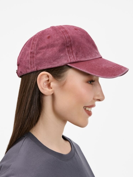 Бейсболка Berwi, бордовая