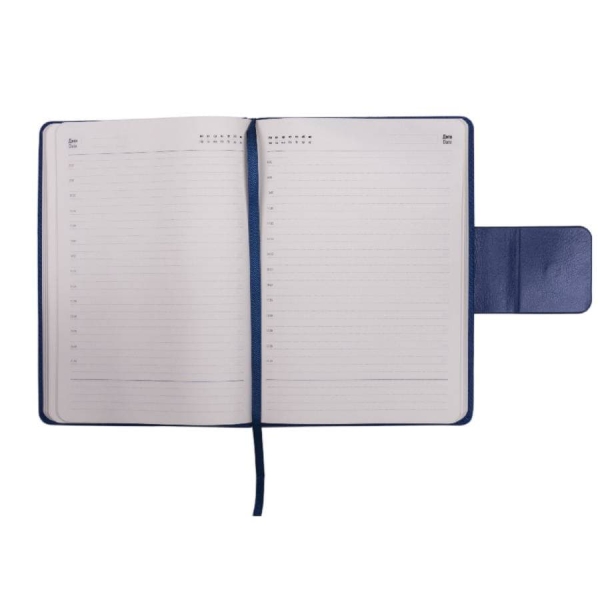 Ежедневник недатированный Mod, А5, зеленый, кремовый блок