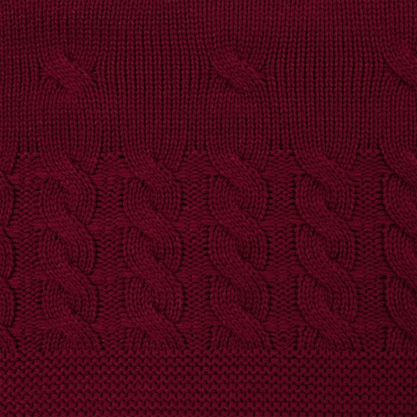 Плед Reframe, бордовый