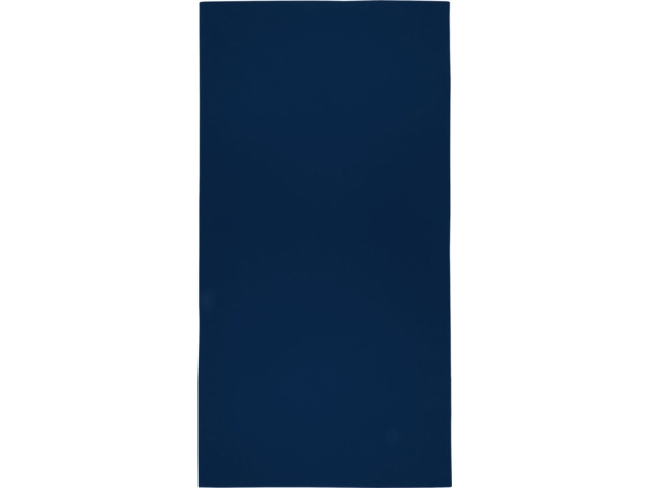 Lucas спортивное полотенце из переработанного полиэстера 70х140 см - Темно - синий