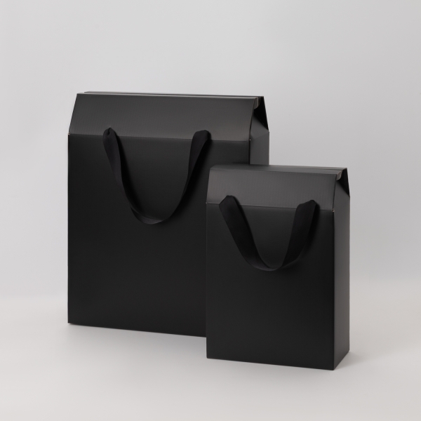 Подарочная коробка-пакет универсальная малая, черная