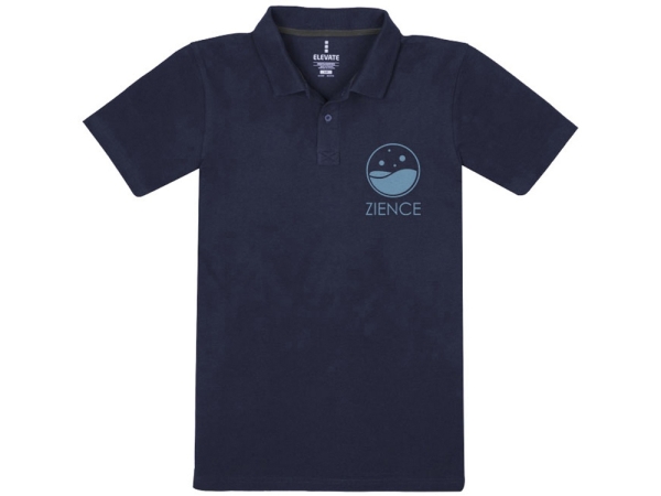 Рубашка поло «Primus» мужская, темно-синий