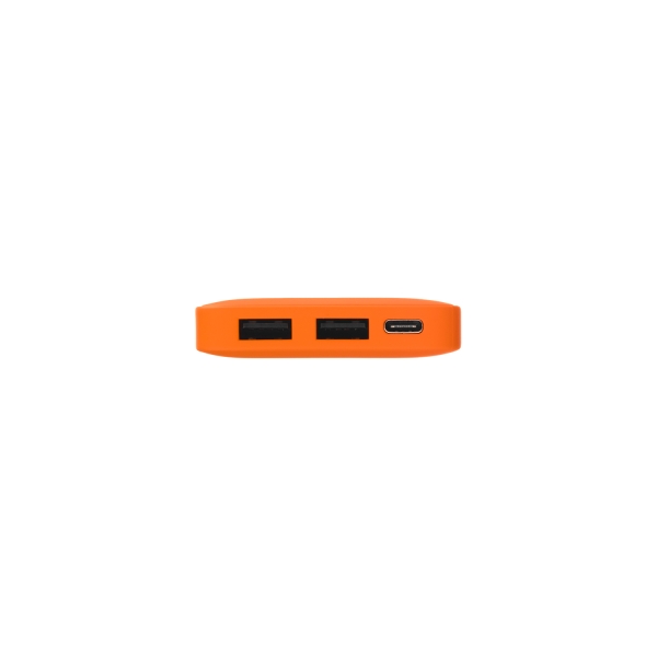 Внешний аккумулятор с подсветкой Анкор (Ancor) 5000 mAh, оранжевый