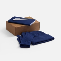 Набор Knit Warm, синий