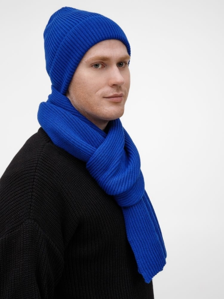 Шапка Nobilis Mono, ярко-синяя