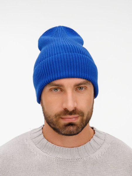 Шапка Nobilis Mono, ярко-синяя