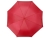 Зонт складной "Tulsa", полуавтоматический, 2 сложения, с чехлом, красный