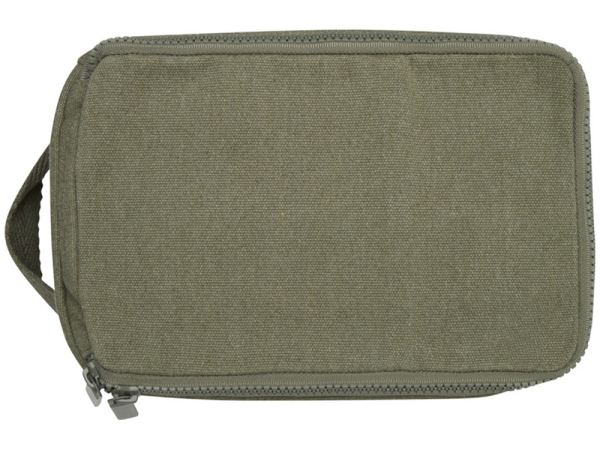 Органайзер для туалетных принадлежностей из переработанного материала Pack 500 г/м² Aware™ - Зеленый