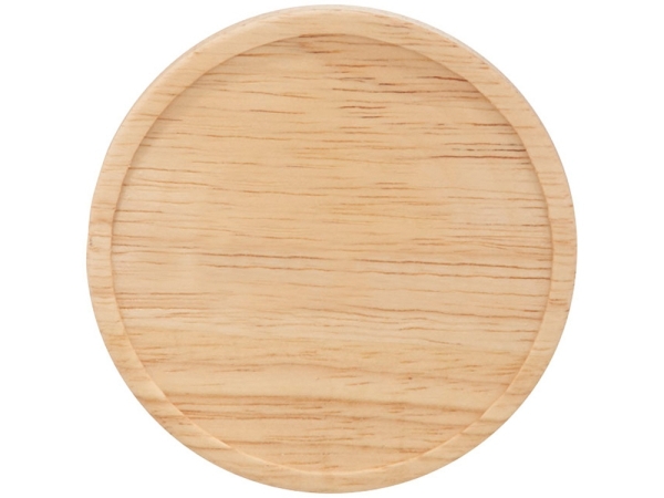 Керамическая чашка Hearth с деревянной крышкой-костером, черный/синий